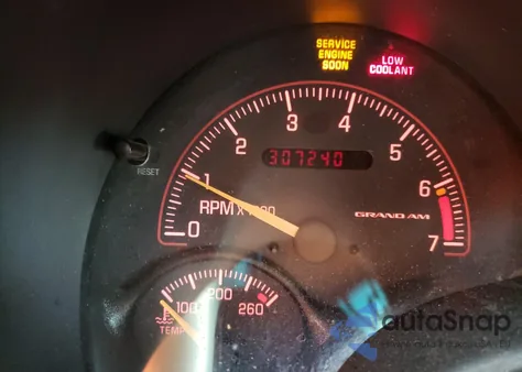 2001 Pontiac Grand Am Se1 из США, поврежденный, VIN 1G2NF12T41M520881